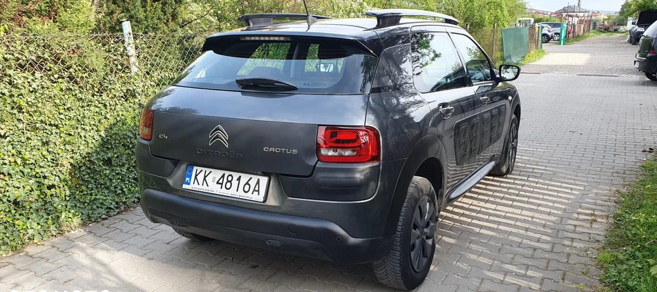 Citroen C4 Cactus cena 30250 przebieg: 228800, rok produkcji 2015 z Kraków małe 596